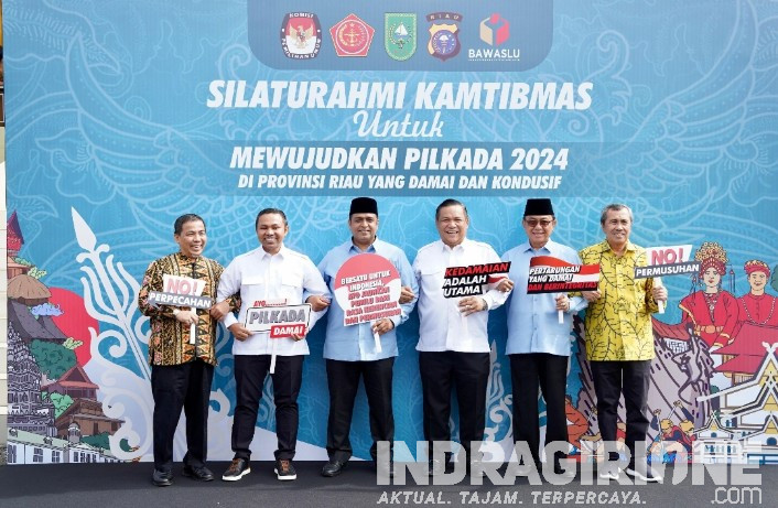 Jalin Silaturahmi, Kapolda Riau Ajak Paslon Ciptakan Pilkada yang Dami dan Meriah