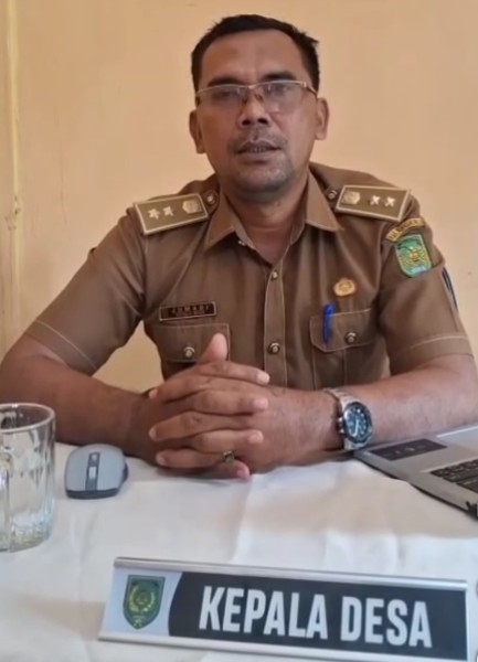 Kades Sekayan Serukan Stop Bakar Lahan, Waspada Karhutla di Inhil