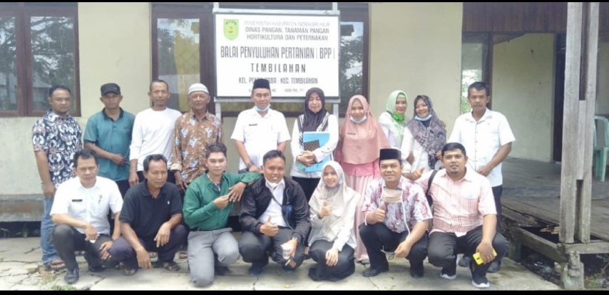 Rapat Bulanan Penyuluh Perkebunan  dan THL  TBPP Disbun Inhil 