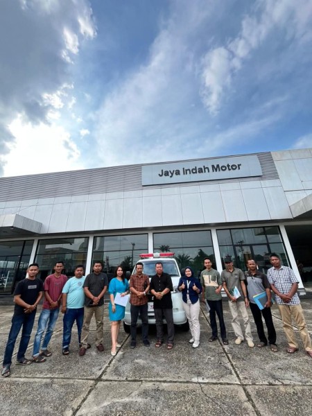 Alhamdulillah, Desa Talang Jangkang Kini Miliki Mobil Ambulans