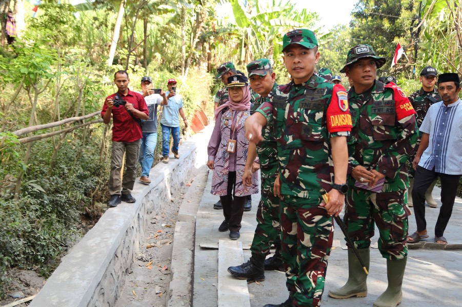Danrem Pastikan Pembangunan Tepat Sasaran dan Berdampak Nyata bagi Masyarakat di Lokasi TMMD