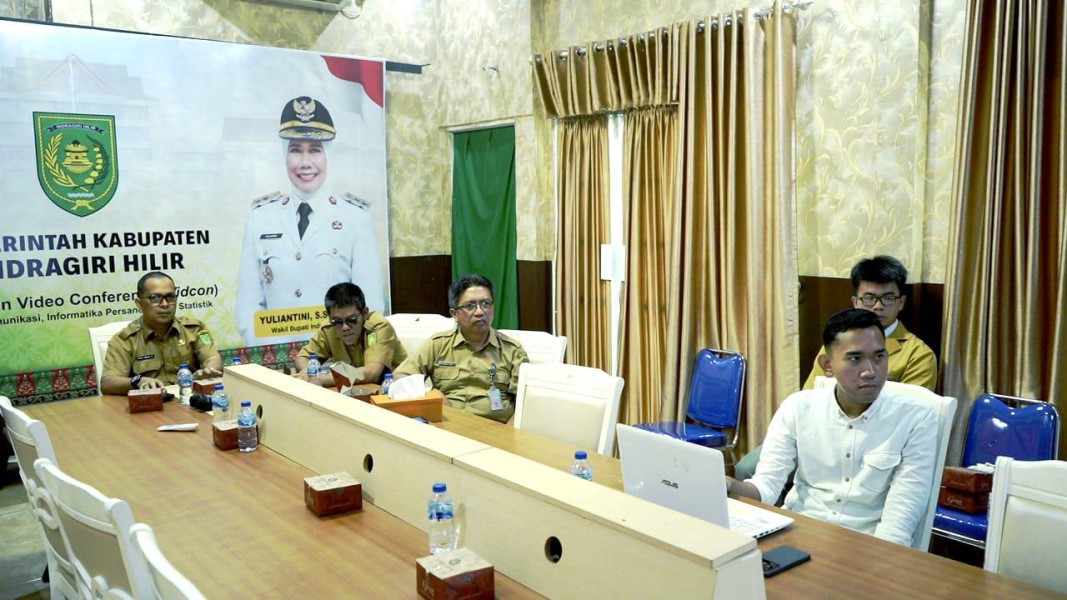 Kadis Kominfo Inhil Dr. Trio Beni Putra Wakili Sekda Inhil dalam Sosialisasi Arsitektur Pemerintahan Digital oleh KemenPAN-RB