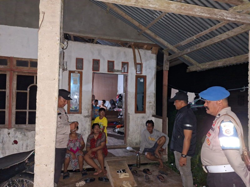 Polsek Tempuling Gelar Patroli KRYD, Ciptakan Situasi Aman dan Kondusif di Wilayah Kecamatan Tempuling
