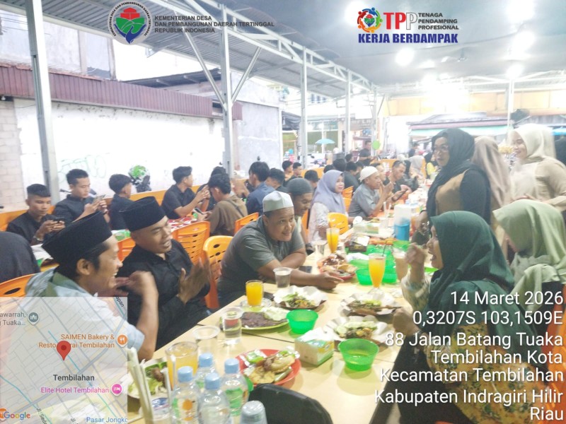 TPP P3MD Indragiri Hilir Gelar Buka Puasa Bersama, Perkuat Silaturahmi dan Komitmen Pengabdian