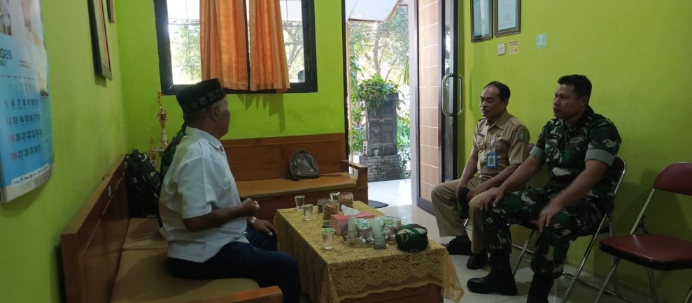 Serda Sumanto Anjangsana ke Rumah Warga