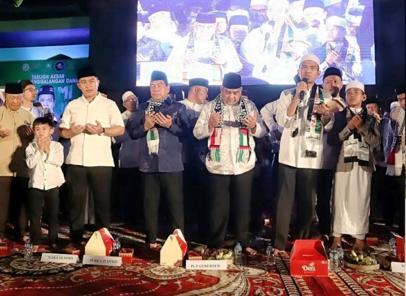 Wakil Ketua DPRD Riau Hadiri Acara Tabligh Akbar Untuk Palestina