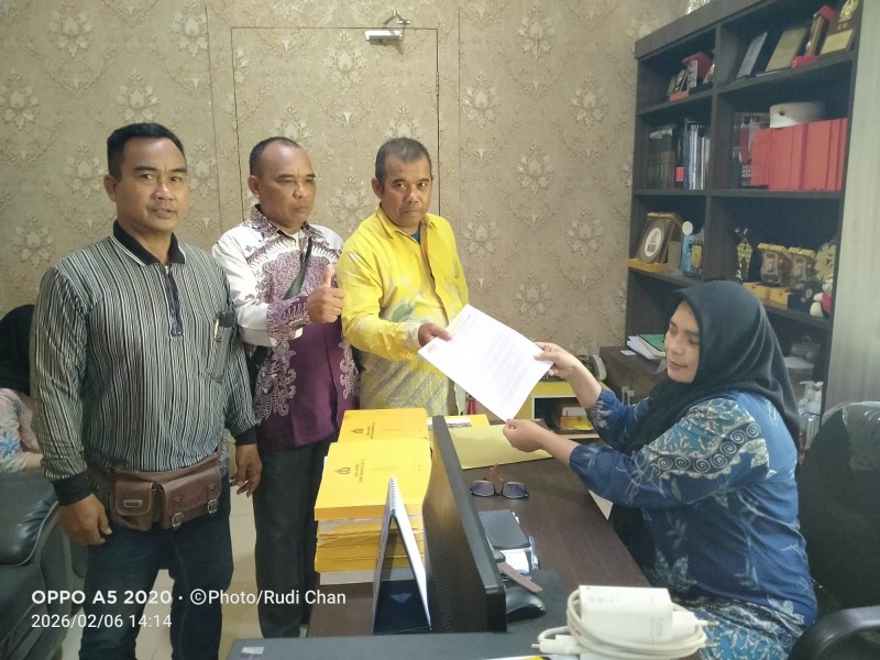 Terkait Dugaan Korupsi Pengadaan Hewan di Bunbin Selatbaru, INPEST Serahkan Bukti Tambahan ke Polres Bengkalis