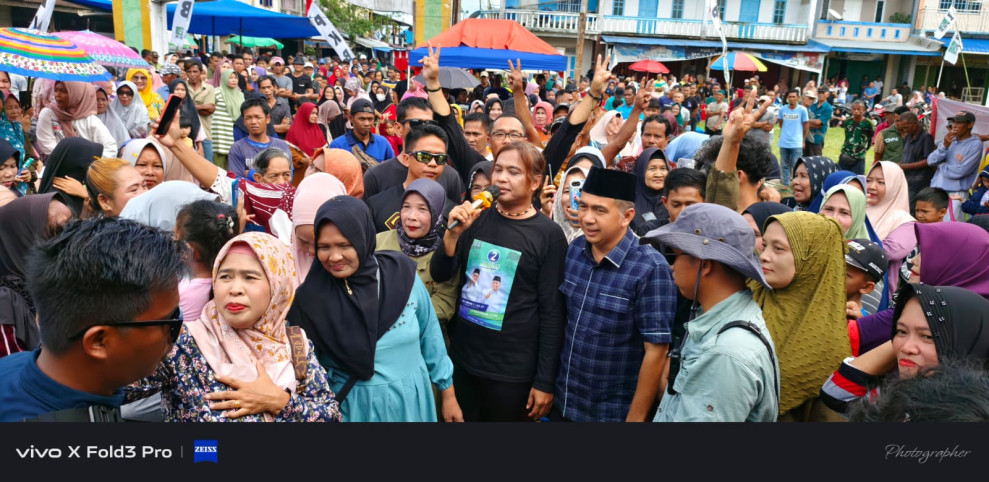 Kampanye di Gaung, Ferryandi Janji Fokus Tumbuhkan Perekonomian Masyarakat