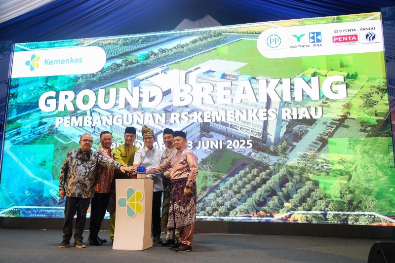 Wawako Apresiasi Pusat Bangun RS UPT Vertikal Riau di Pekanbaru