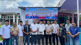 Ketua DPRD Inhil Iwan Taruna Hadiri Halal Bihalal di Kediaman Ketua KNPI