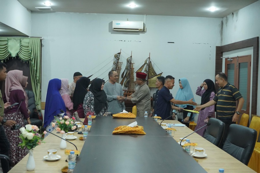 Pertemuan Bupati Inhil H. Herman Bersama Galibu Gerakkan Lima Ribu