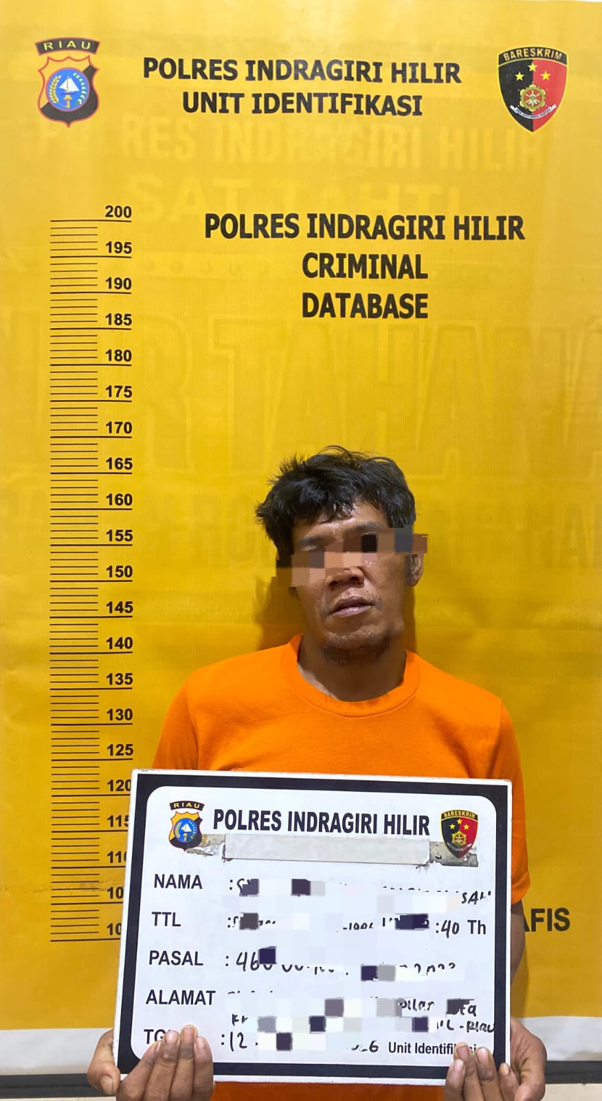 Polres Inhil Ungkap Kasus Penganiayaan di Pasar Tembilahan, Satu Tersangka Diamankan