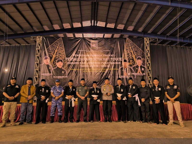 Letkol Kav Dicky Hadiri Pengesahan Warga Tingkat 1 PSHT