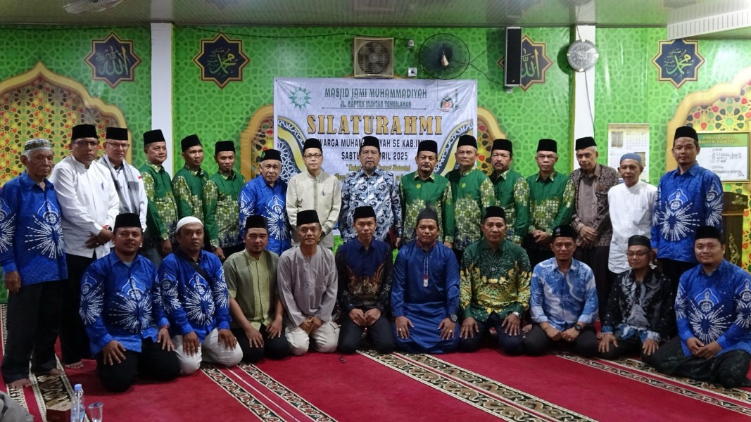 Pererat Silaturahmi, Bupati Inhil Diwakili Asisten Administrasi Umum Hadiri Halal Bi Halal Bersama Warga Muhammadiyah