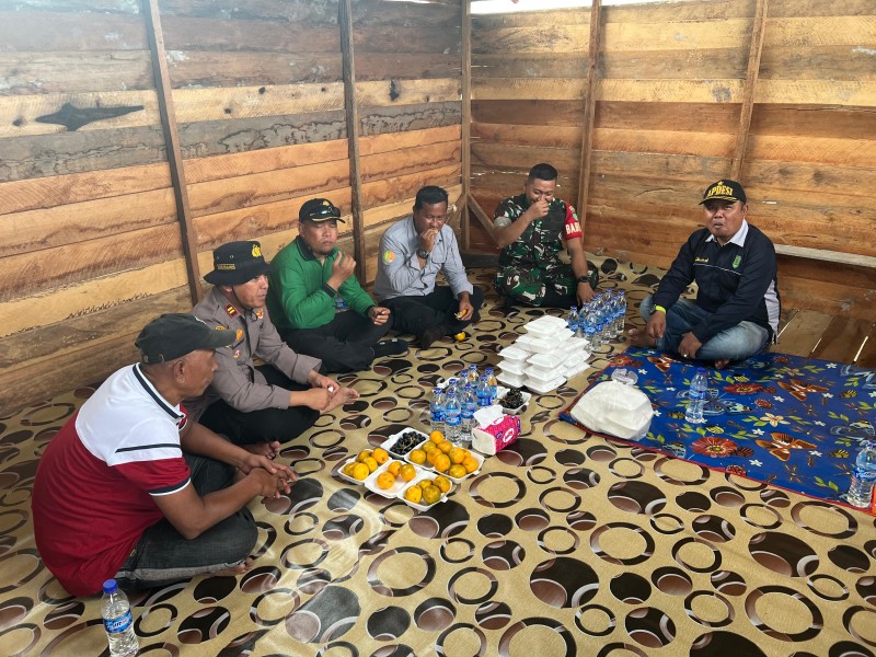 Polsek Mandah Koordinasi Pendataan Lahan Penanaman Jagung Bersama PT RSA untuk Dukung Swasembada Pangan