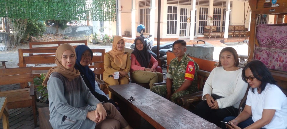Babinsa Koramil Jombang Ajak Warga Perkuat Gotong-Royong