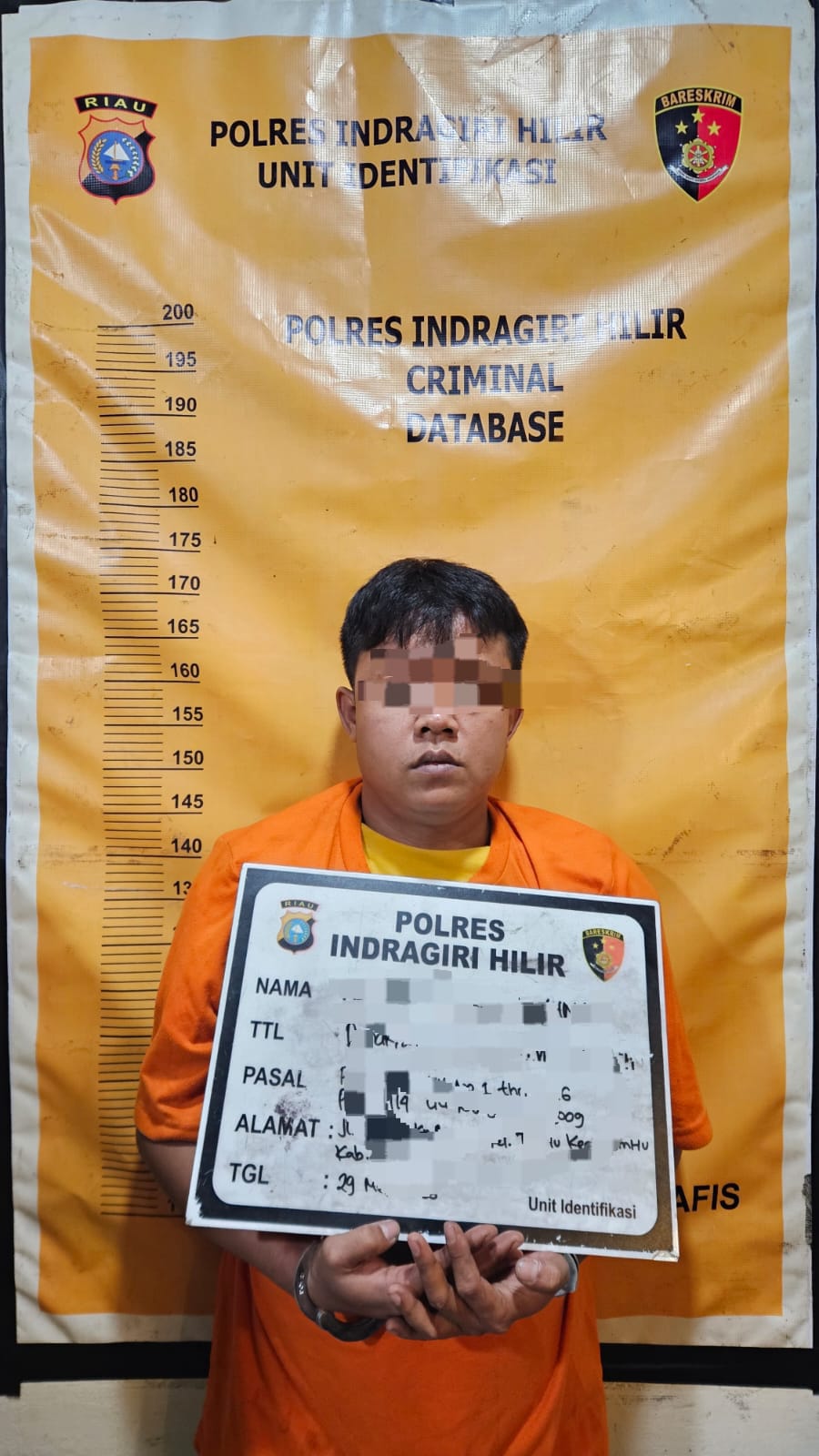 Satres Narkoba Polres Inhil Ungkap Peredaran Sabu, Seorang Pengedar Diamankan dengan Barang Bukti 7,79 Gram