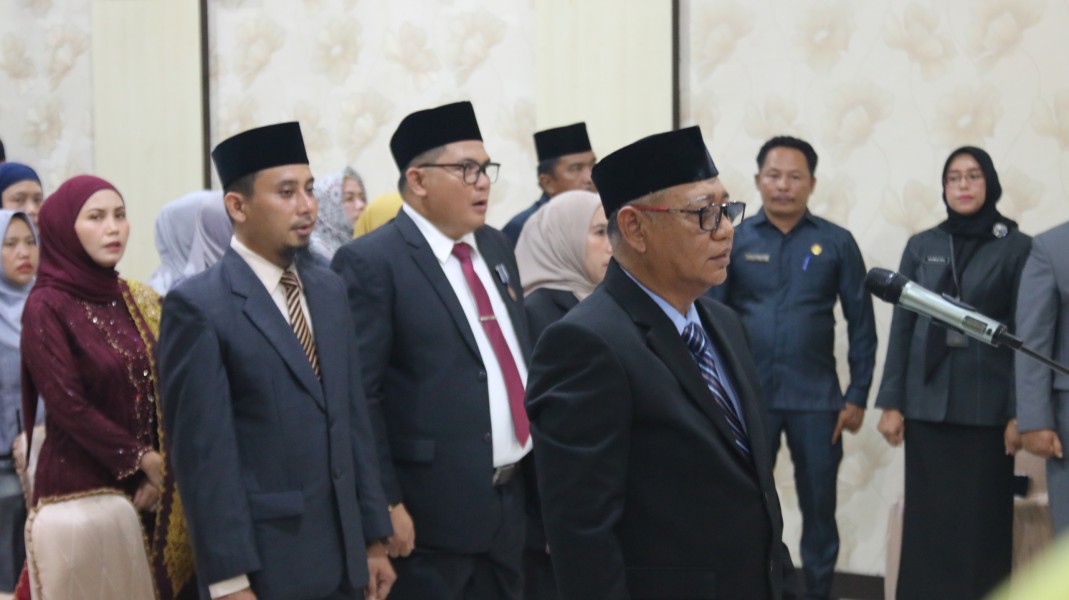 Sekda Inhil Lantik Pejabat Pimpinan Tinggi Pratama, Administrator, dan Pengawas