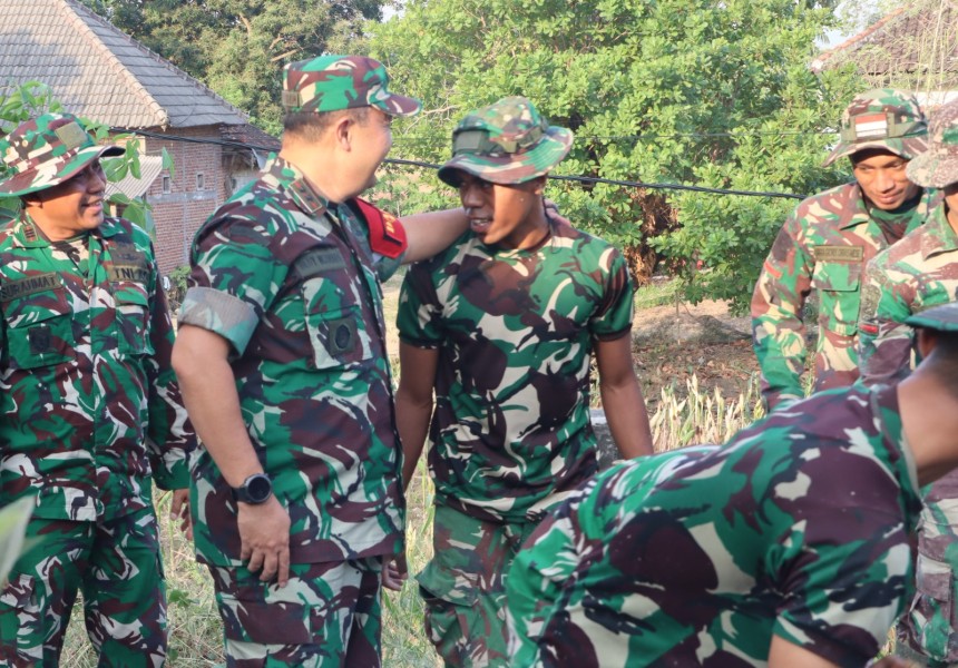 Motivasi Anggota, Dansatgas TMMD: Setiap Tetes Keringat adalah 'Bukti Pengabdian
