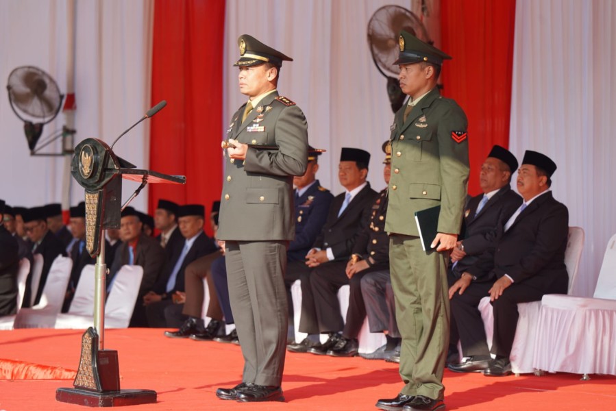 Dandim Jombang Pimpin Upacara Peringatan Hari Lahir Pancasila