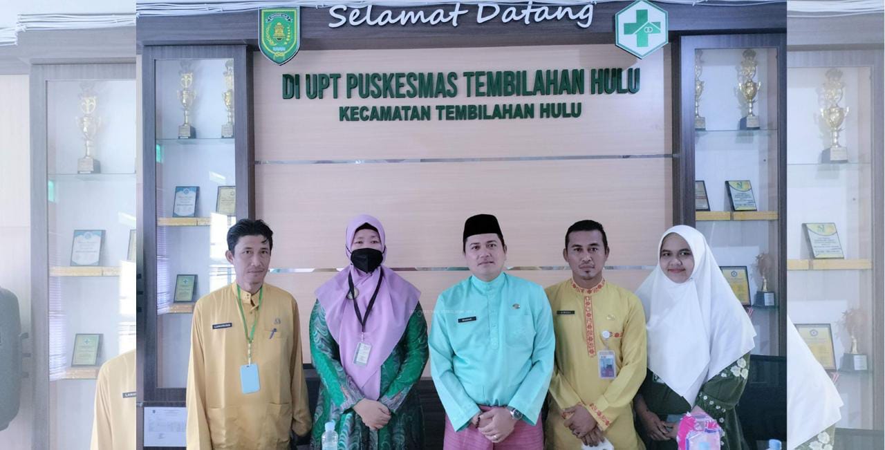  Dinkes Inhil Lakukan  Kunjungi ke UPT Puskesmas Tembilahan Hulu