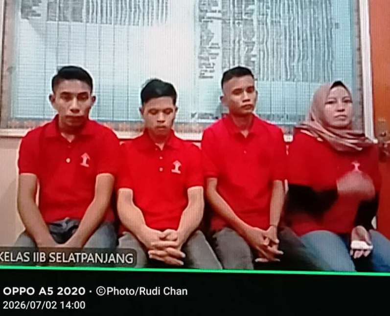 Empat Kurir Sabu 40 Kg Dihukum Seumur Hidup