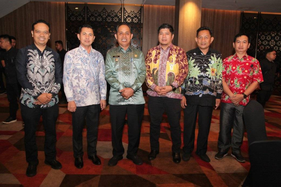 Pj. Bupati Inhil H. Herman, SE, MT Ikuti Rakor Pencegahan Korupsi Terintegrasi Bersama KPK RI