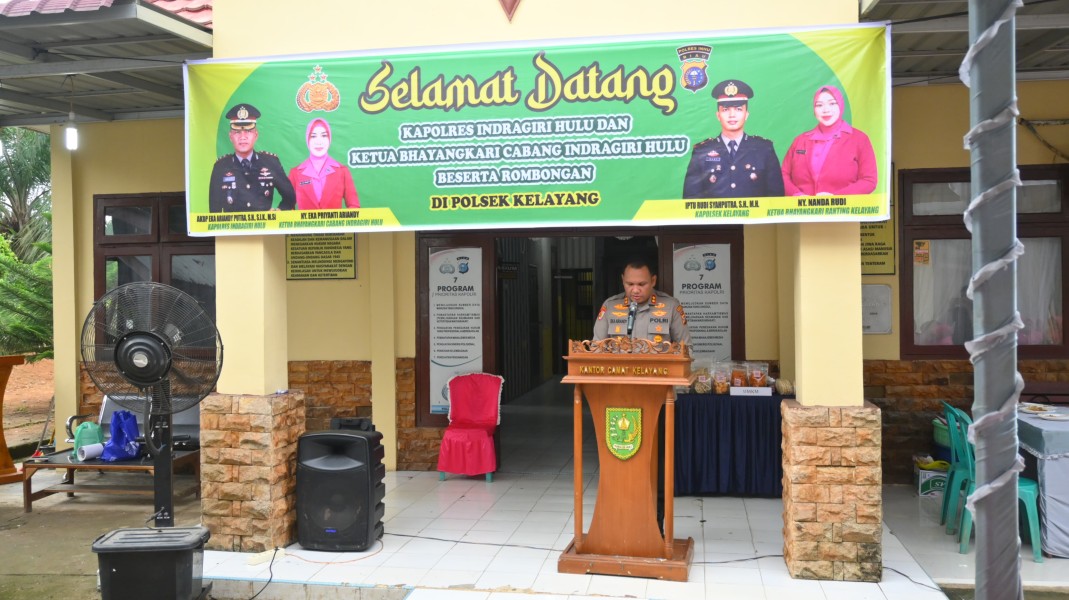 Kunjungan Kerja Perdana, Ini Penekanan Kapolres Inhu ke Jajaran
