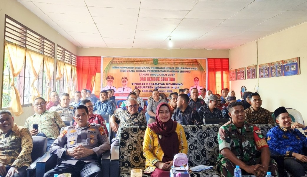 Desa se Kecamatan Kemuning Ikuti Musrenbang dan Rembug Stunting