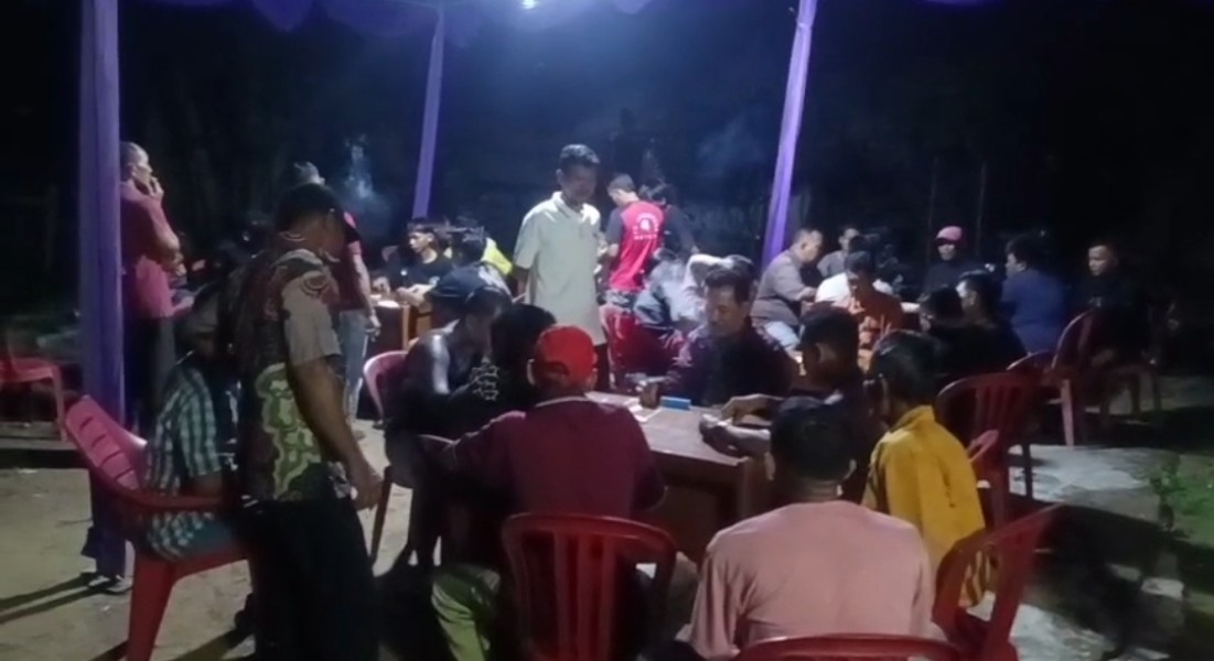 Pemdes Talang Jangkang Gelar Turnamen Domino dalam Rangka HUT RI ke 80