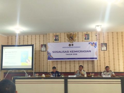 Kanim Bengkalis Sosialisasikan Layanan Keimigrasian dan Pencegahan TPPO di Rupat