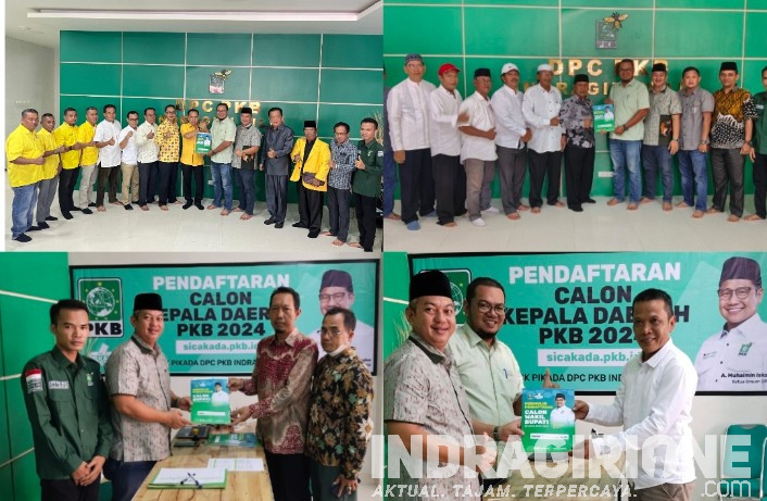 Sejumlah Bakal Cakada Daftarkan Diri di PKB Inhil