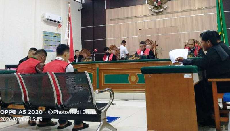 Tersandung Ilegal Logging, Wagiran dan Joko Dituntut Setahun Enam Bulan, Bos Ilog Masih Bebas