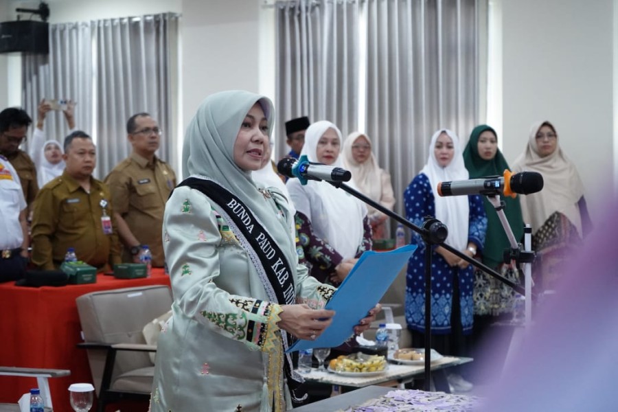 Bunda PAUD Inhil Kukuhkan Pokja dan Perkuat Sinergi untuk PAUD Berkualitas