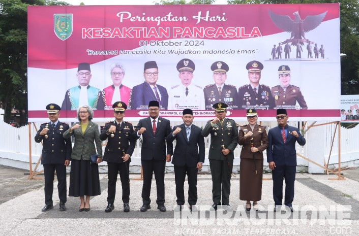 Kapolres Inhil Hadiri Upacara Peringatan Hari Kesaktian Pancasila