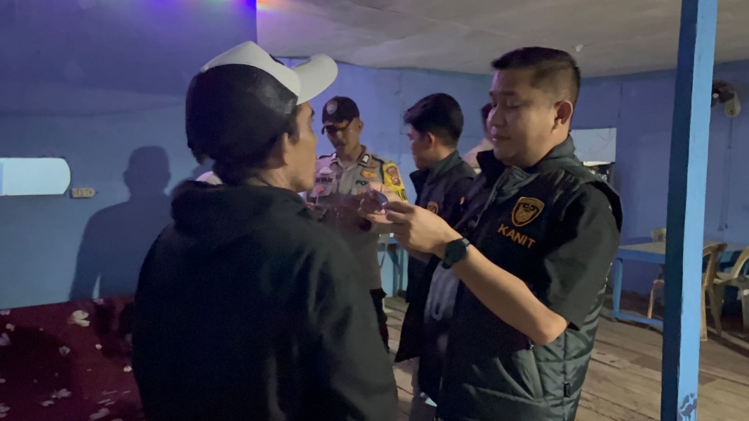 Polsek Kateman Gelar KRYD dan Patroli Malam, Antisipasi 3C dan Narkoba