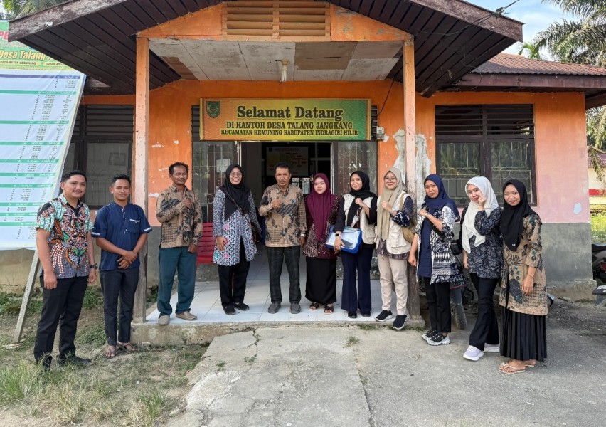 Pemdes Talang Jangkang Terima Kunjungan Tim TPP P3MD