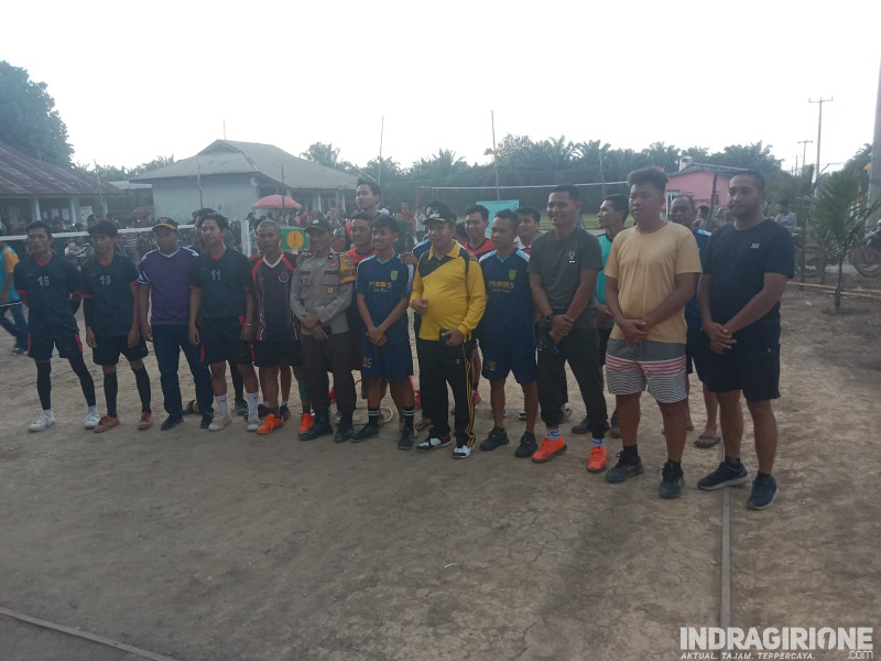 Open Turnamen Sepak Takraw Limau Manis Diikuti Tim dari 2 Kecamatan
