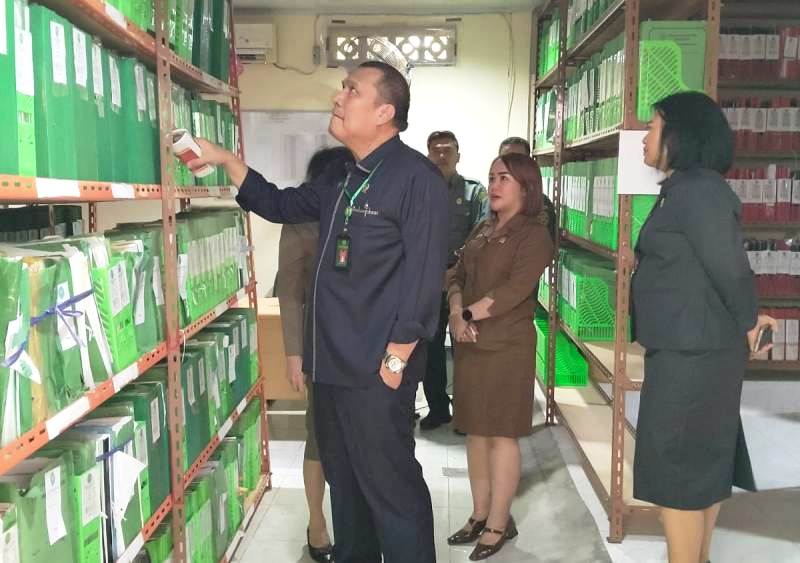 Dua Hakim Tinggi Kunker ke PN Bengkalis, Tinjau Fasilitas dan Kondisi Ruangan