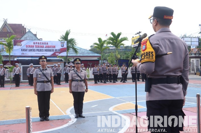 Jabatan Kasat Lantas Polres Inhil Berganti