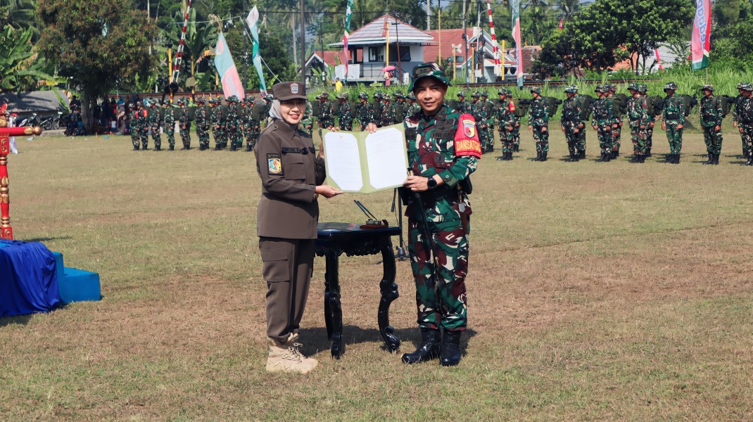 Dansatgas TMMD ke-129: TMMD Wujud Sinergi TNI Bersama Rakyat Bangun Desa Ledok Tempuro