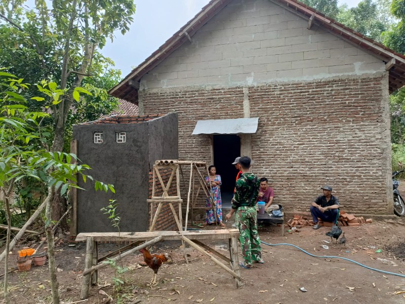 Pembangunan Sanitasi TMMD ke-128 Tahun 2026 di Desa Brabe Disambut Antusias Warga Probolinggo