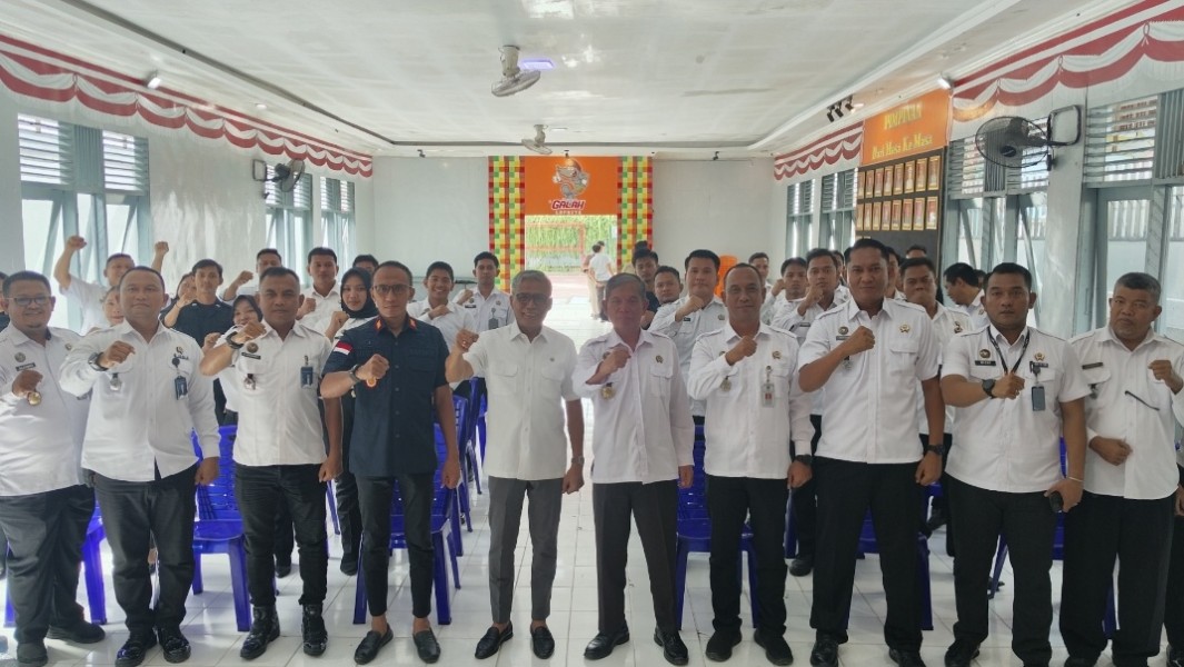 H. Mafirion Beri Penguatan kepada Petugas Lapas Kelas IIA Tembilahan