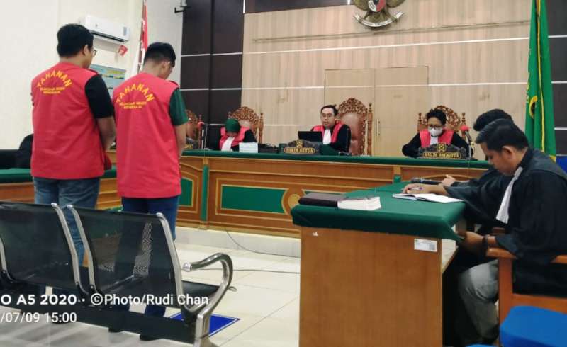 Perkara Sabu 10 Kg, PN Bengkalis Vonis Mati Uncle Jay dan Padi