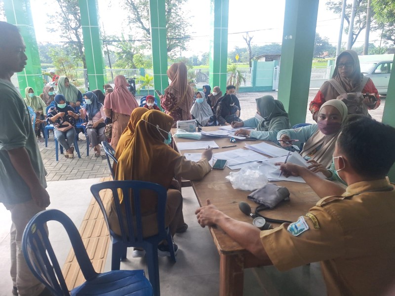 Sosialisasi Skrining ACF/TBC dan CKG Dukung Sukses TMMD Ke-128 Kodim 0820/Probolinggo