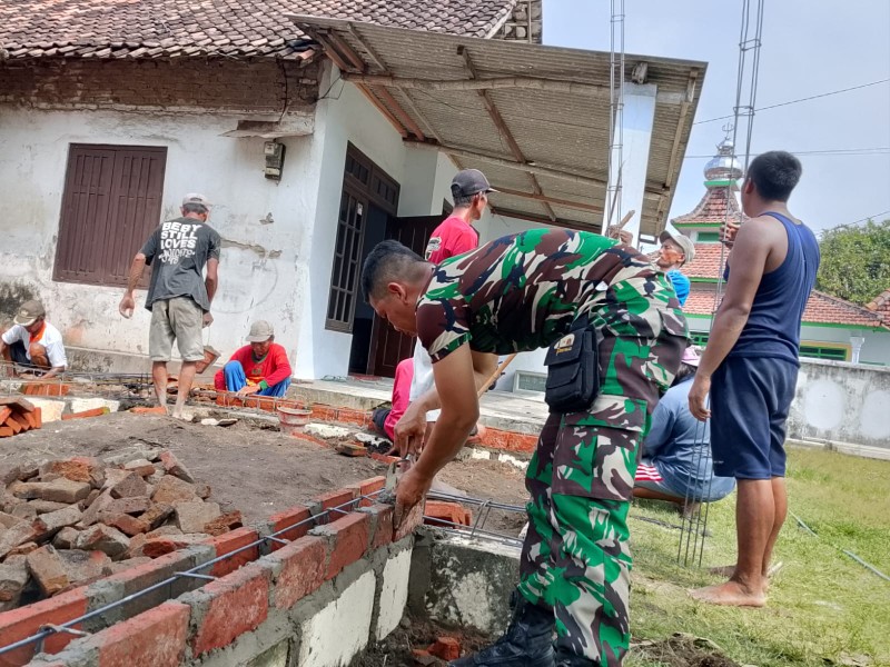 Serda Sumanto Gelar Karya Bakti Bersama Warga di Desa Sawiji