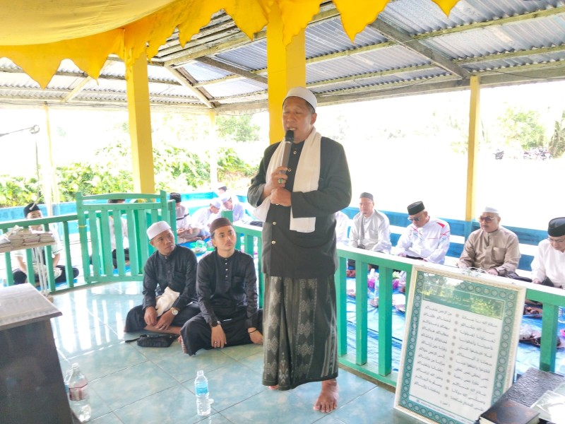 Haul Tuan Guru KH Abdurrahman Bin H. Bakri Ke - 52, PEMDES Tanah Merah Ajak Masyarakat Teladani Perjuangan Ulama