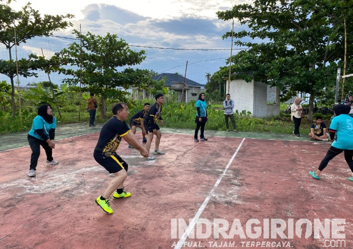 Pererat Silaturrahmi dan Kebersamaan, Ferryandi Main Voli Bersama Masyarakat