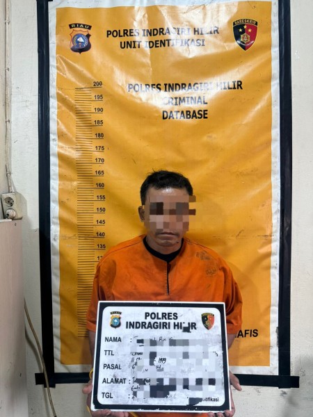Satres Narkoba Polres Inhil Ungkap Peredaran Sabu di Kempas, Seorang Pria Diamankan dengan Barang Bukti 27,49 Gram