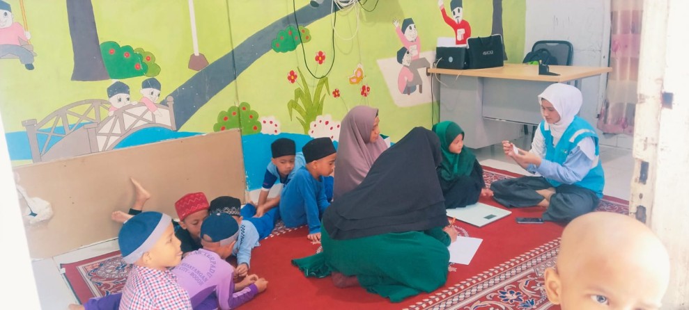 PLN Nusantara Power UP Tenayan Dukung Monitoring Tumbuh Kembang Anak melalui Program TAMASYA